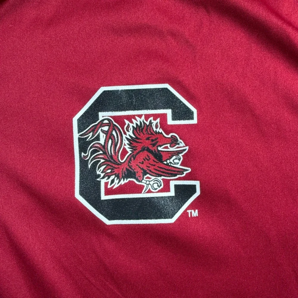 South Carolina Gamecocks Kids XL 18/20 Quarter Zip Pullover Garnet Red NEW boys